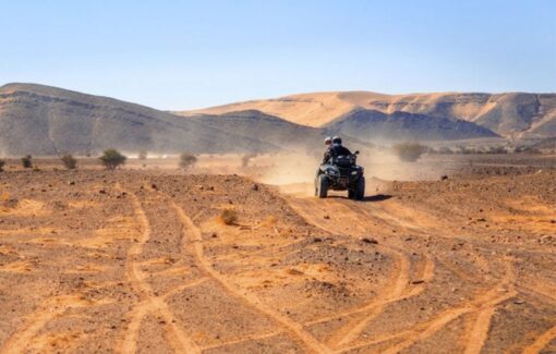 quad au desert d'Agafay