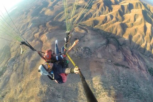 Paragliding marrakech experience