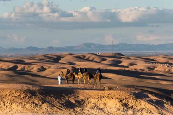 Is the Agafay desert Sandy?